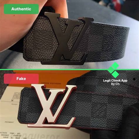 real vs fake lv belt|louis vuitton belt scam.